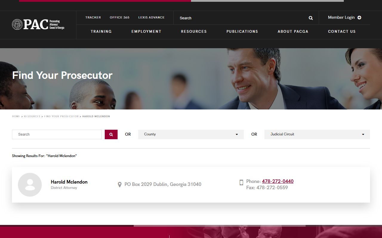Johnson County criminal court records prosecutor profile