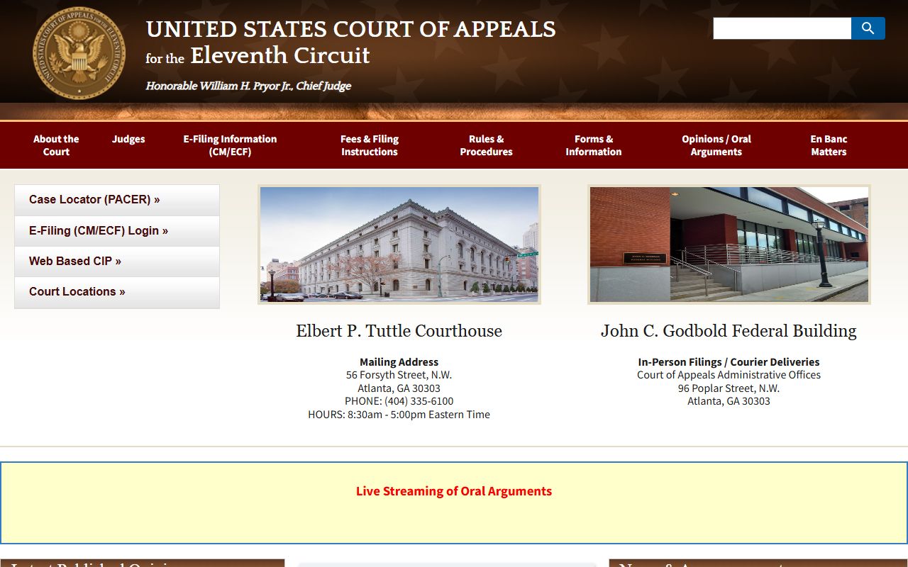 Johnson County Superior Court records Eleventh Circuit federal appeals source