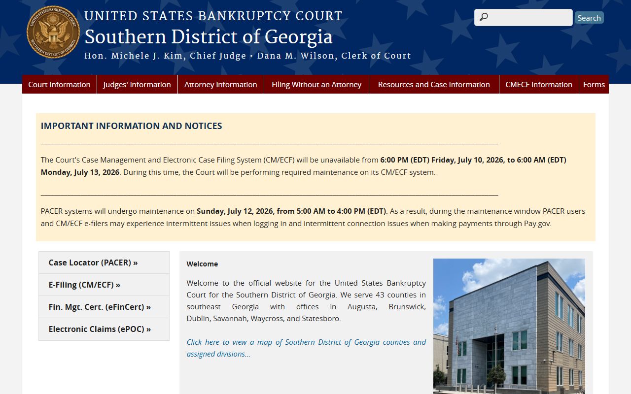 Johnson County Superior Court records Southern District bankruptcy court source