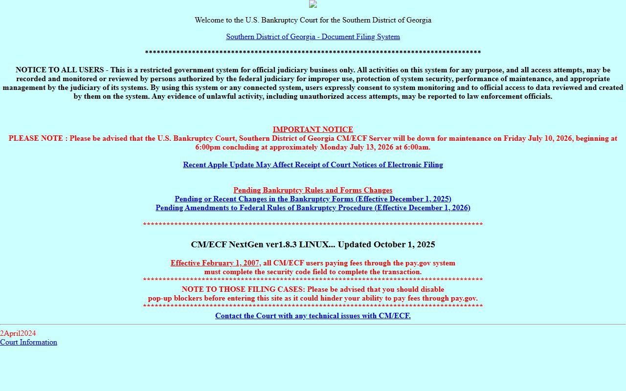 Johnson County Superior Court records federal bankruptcy CM ECF source