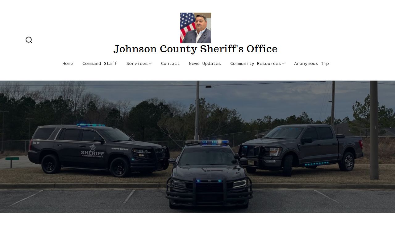 Johnson County inmate records sheriff homepage