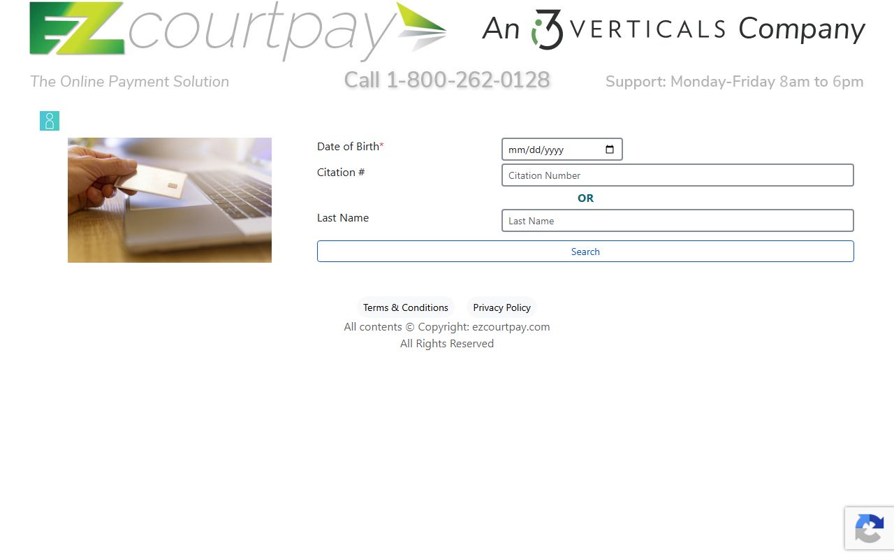 Johnson County marriage and divorce records EZCourtPay payment page